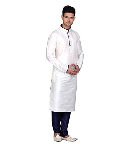 Vestido etnico para hombre comodo que soluciona la falta de ropa para fiestas Wondercraft Royal Kurta