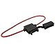 SeKi 3 Stk. Sicherungshalter 4mm² / AWG12 für Standard KFZ Flachstecksicherungen, wassergeschützt, 30cm lang, bis 32V, für KFZ, LKW, Boot