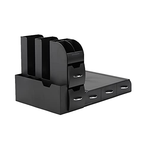 Mind Reader Organizer Coffee Pod Drawer And Condiment, 2 Piece,36 Pods, Black #TOP7