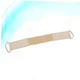 EXQUIMEUBLE 十なストラップ付きバス 背中洗浄用柔らかスクラバー 可能 肌に優しい多用途タオル 高齢者向け贈り物に