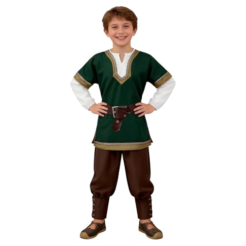 Disfraz Renacentista Medieval para Niños miniatura 1