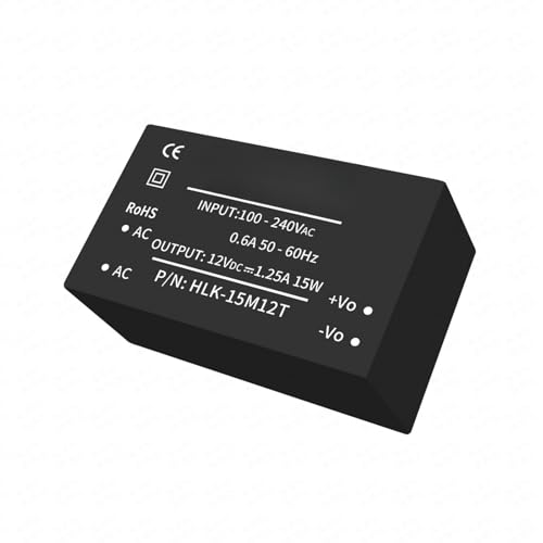 Module d'alimentation isolé AC/DC 220 V stable et anti-interférence 12V 15W