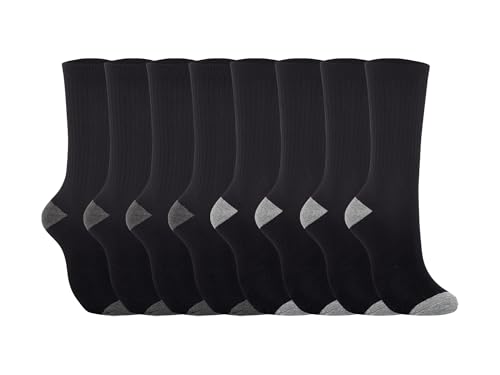 Image of Sperry Men's 8-Pack Cushion Comfort Crew Socks - Moisture-Wicking Athletic Socks - Crew Socks for Everyday or Sports Use