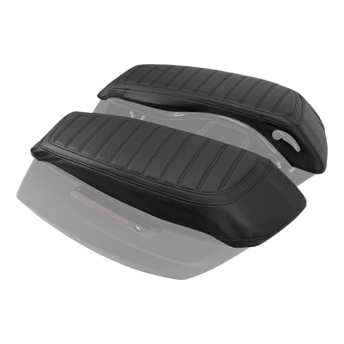 Cubiertas para tapas de alforjas Honeycomb para Harley Davidson Touring miniatura 4