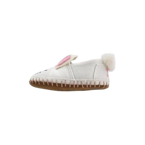 TOMS Infant Girls Crib Alpargata Slip On Flats Casual - White4