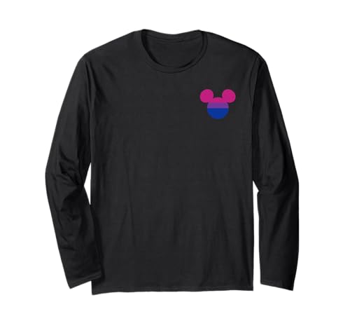 T-shirt manches longues Mickey Disney en coton doux pour les fans de mode intemporelle