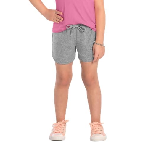 Shorts Básico Infantil Feminino Rovitex Kids Cinza 3