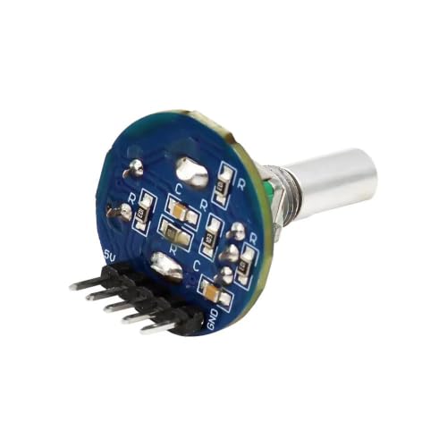 Module d'encodeur rotatif EC11 avec capuchon de bouton pour potentiomètre audio - 4