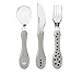Produktbild LÄSSIG Kinderbesteck Set 3-teilig Löffel Gabel Messer Edelstahl Kunststoffgriff/Cutlery 3 pcs Little Chums Cat