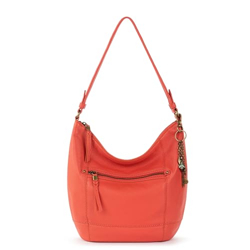The Sak Sequoia Hobo Bag - Premium Large Leather Women's Handbag for Everyday & Travel - Durable Purse With Zipper Pocket