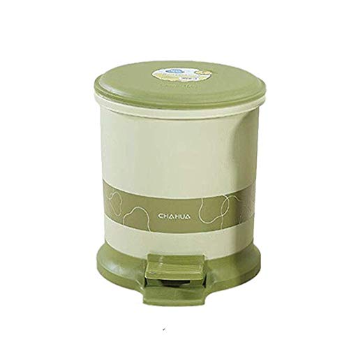 Poubelle à pédale 6L avec seau intérieur amovible pour cuisine et bureau