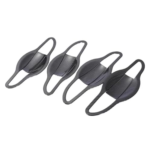 Cubierta de manija de fibra de carbono para Hyundai Sonata que protege contra arañazos de llaves