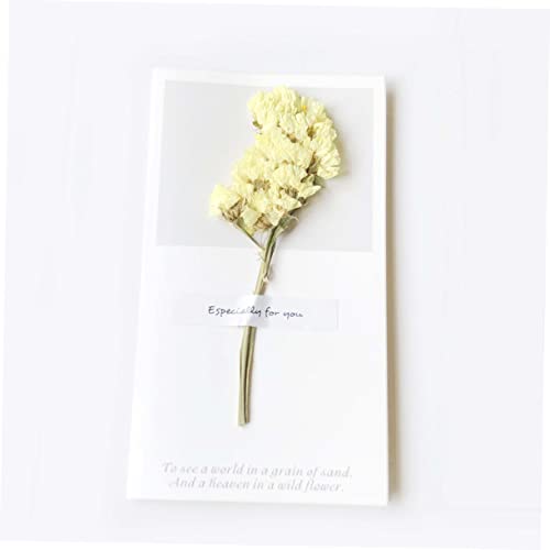 NOLITOY 10 Pçs Cartões De Casamento Cartões De Agradecimento De Casamento Cartões De Flores Secas Ca