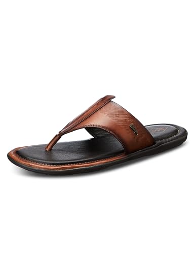 Image of Lee Cooper LC9198C Men's Genuine Leather Sandals | Sandals For Men | Cushioned Insole & Comfortable
