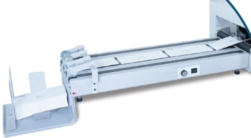 Formax AP-05 Bi-Directional 3-Foot Conveyor Stacker with Tabletop Legs and Catch Tray for Use with AP2, AP3, and AP4 AP-Series Monochrome Digital Address Printers