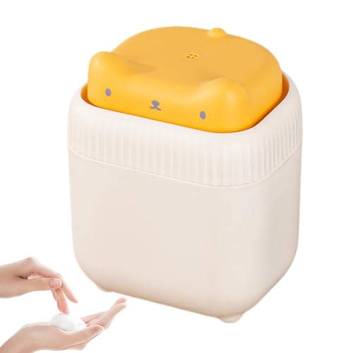 Dispensador de jabón de manos espumoso, contenedor de bomba de prensa para gatos, botella vacía de espuma para champú, para baño, cocina, fregadero, encimera, hogar, plato comercial, cumpleaños