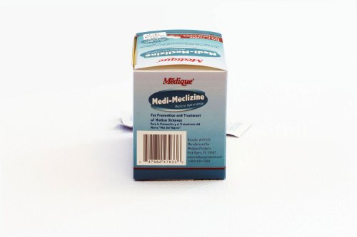 Medique 47933 Medi-Meclizine, 100 Tablets , White #TOP4
