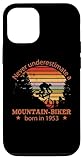 MTB Bikes Bicicletas de montaña, ciclismo BMX-BIKE Vintage nacido en 1953 Cumpleaños ciclista, Accesorios de bicicleta de montaña Regalo para Mountainbiker y Mountainbike ciclista. Gran idea de regalo para cumpleaños para hombres, mujeres, niños y niñas.