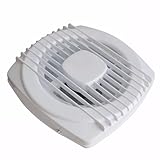 NGBFF Extracteur d'air silencieux puissant de 4/6/7 pouces, 110/150/180 mm, for fenêtre, mur, salle de bain, toilettes, cuisine(110mm hole size)