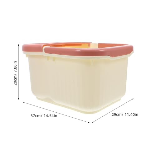 Seau pour bain de pieds pliable pour finir avec les pieds fatigués