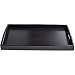 Kidcia Wood Tray With Handle Serving Tray Serving Platters Easy Arrangement Wooden Tray Gift Idea Interior Decoration-Black(14.2x9.1x1.6'')