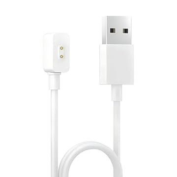 HAOZHI Cabo Carregador Compatível para Xiaomi Mi Band 10 9 8,Smart Band 9 8 Active,9 8 Pro e Redmi Watch 5,5 4 3 Active,5 3 Lite,Redmi Band 2 USB Tipo C Carregamento (USB-A)