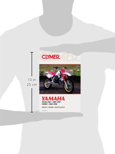 Clymer Yamaha YZ125-490, 1985-1990: Service, Repair, Maintenance (CLYMER MOTORCYCLE REPAIR)