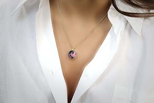 Pendentif Rhodonite naturel : un bijou unique pour harmoniser vos émotions - 2