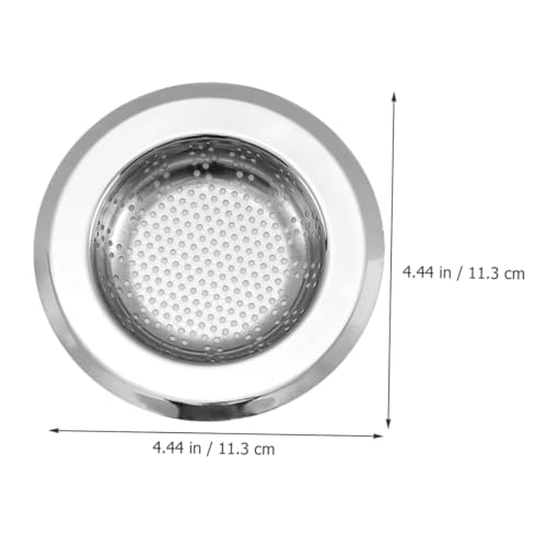 Filtro para fregadero de cocina de acero inoxidable 4 piezas miniatura 4