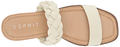 Esprit Women's Winsley Flat Sandal, Off White, 9 #TOP4