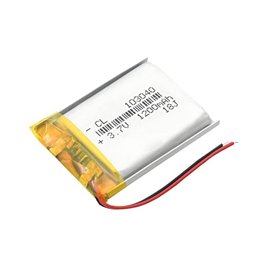 Jinmeixiang 3.7V 1200Mah 103040 Rechargeable Li-Po Battery For Mp3 Mp4 Dvd Gps Bluetooth Headset Battery #TOP29