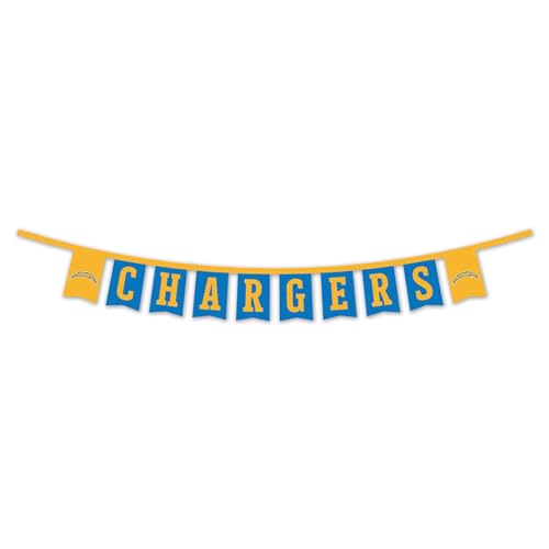 WinCraft Los Angeles Chargers Banner String Pennant Flags