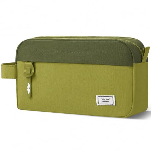 Image of Mr. Pen- High Capacity Pencil Case, Large Pencil Pouch with 3 Compartments and 2 Pockets, Large Pencil Bag with Smooth Zipper, Cute Pencil Case Pouch Organizer, School Supplies for Teens