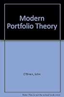 Modern Portfolio Theory 053884809X Book Cover