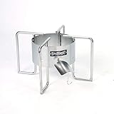 Bayou Classic SAB6 SAB6-22-in Stainless Banjo Cooker, Silver