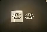 Easy to be happy t895 fWWrt895 4 inch Batman 2 Reusable Mylar Stencil, Art Supplies Crafts Scrapbooking Painting on The Wall Wood Glass