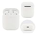 Produktbild DamonLight Protective Silicone case Compatible with Airpods 1 & 2 (LED an der Frontseite Sichtbar) Charging case Replacement for Airpods(Weiß-2)