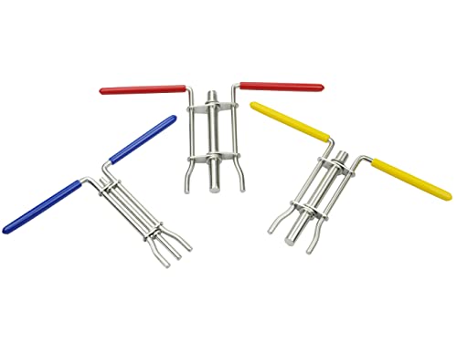 Mejiao Seal Installer Kit 3pc Seal Installation Tool Large, Medium and Small Hydraulic Cylinder Seal Tool Hydraulic Cylinder Tools With Rubber Protection Handle by Mejiao - Used condition - Image 6