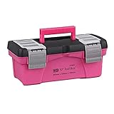 caja de herramientas truper rosa Mango ondulado: antideslizante
