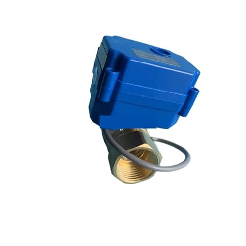 Válvula de bola motorizada de latón DN15 con control automático CR05 de 5V 6