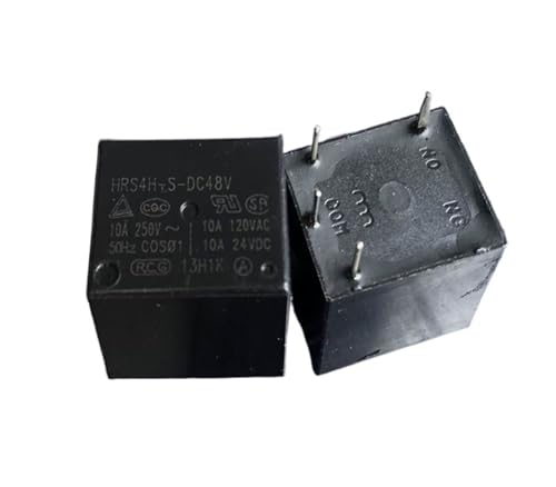Relé de 4 pines T73-1A-12V/24V48V para automatizar las luces del hogar inteligente