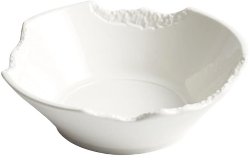 Bowls for Soup Household Ceramic Noodle Bowl Tableware Slant Mouth Fruit Salad