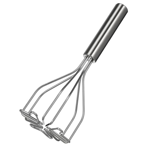 Hemobllo Edelstahl Kartoffelstampfer DOXL41337 Küchenutensil