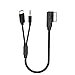 Produktbild Mercedes Benz Typ C 3,5 mm AUX-Kabel, AMI auf USB C Auto Musik Ladegerät Adapter, kompatibel mit Huawei, Motorola Moto Z, LeEco Le S3/2 Pro, für Select MB