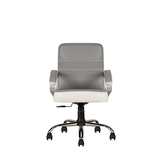 Executive Chair White & Grey