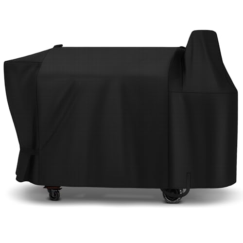 Unicook Pellet Grill Cover Compatible for Pit Boss Austin XL 1000 Series Mahogany Series 1000 Sportsman 1000 All Weather Resistant Waterproof Outdoor BBQ Grill Cover