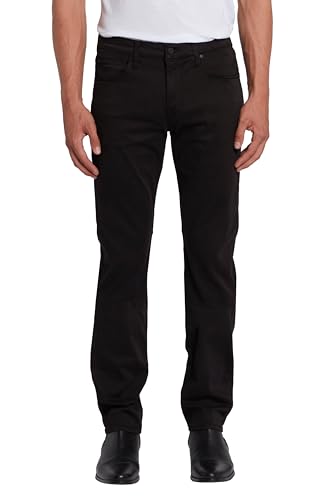 7 for All Mankind Men's Luxe Performance Plus Slimmy Stretch Jean, Sateen Black, 34