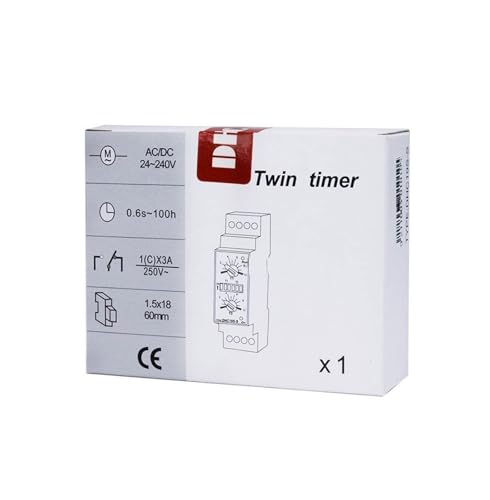 Relais temporisé DHC19S-S pour programmation de ventilation et pompage cyclique