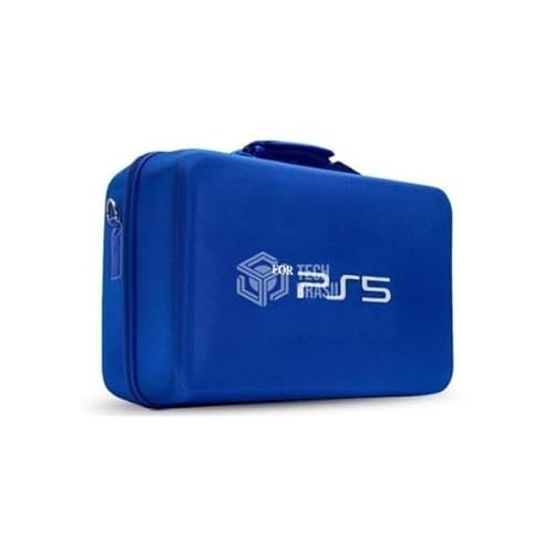 Bolsa Mochila Transporte Para Playstation 5 Digital Ultra e Acessórios Azul