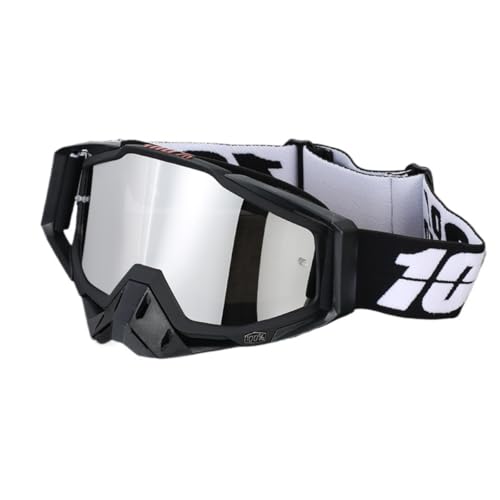 [Dlwk] モトクロス用 ゴーグル レンズ バイク・登山用 柔軟 防塵防風 耐衝撃 広視野 UV カット 曇り止め 滑り止め メガネ対応 サングラス ヘルメット対応 持ち歩き・収納便利 通勤・清掃作業用 冬季運動 男女兼用 BG